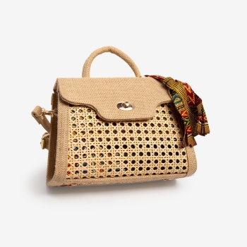 Dandy Beldi rattan bag
