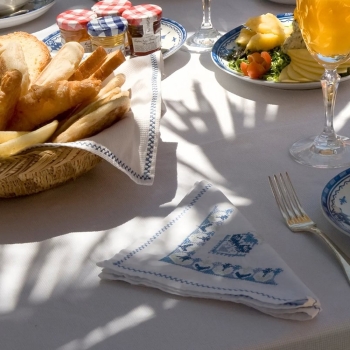 Serviettes de table petit-déjeuner La Sultana