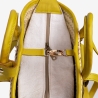 Raffia and leather basket designed for La Sultana
