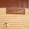 Sac Dandy Beldi en cuir et raphia